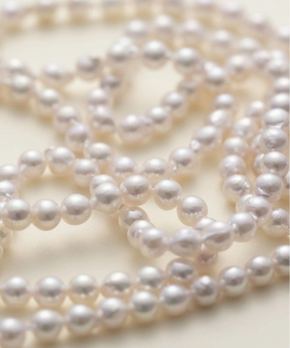 yoaa シルバー925 ピンクアコヤチェーンリング 