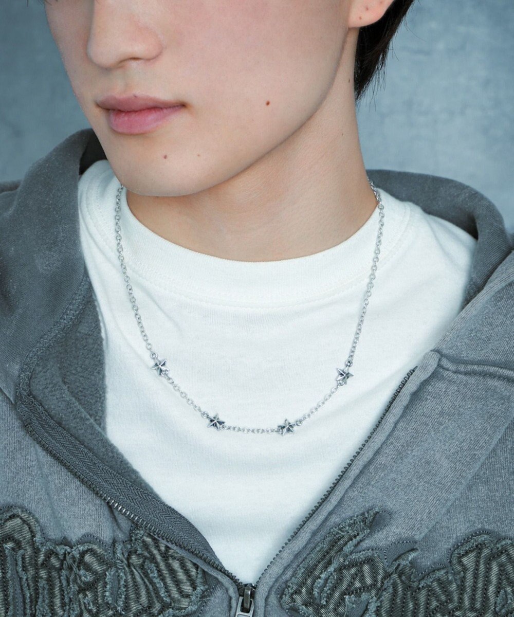 WEGO Mモチーフチェーンネックレス 