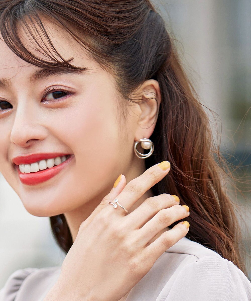 Tiaclasse ストーン付きリング 