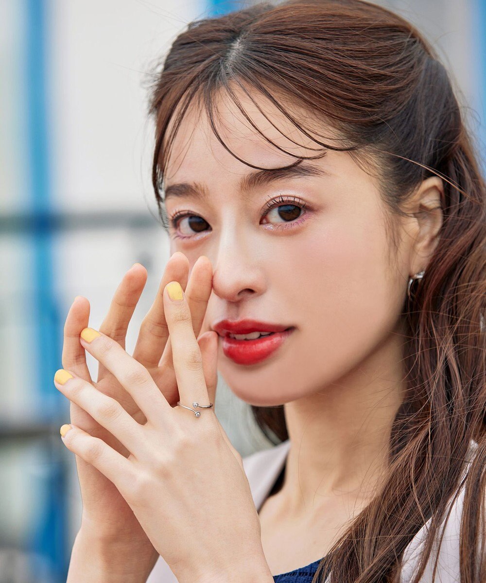 Tiaclasse ストーン付きリング 