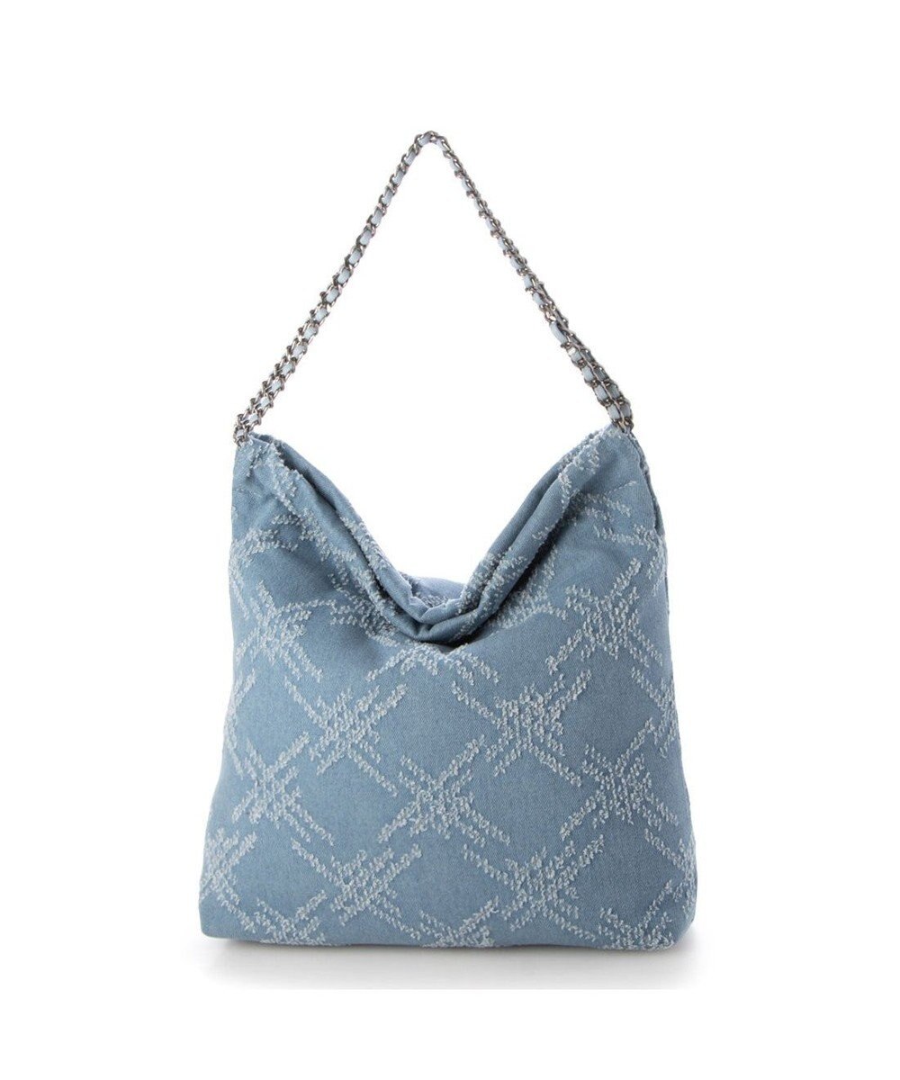 UNBILLION 【テレビ ドラマ着用アイテム】カシュカシュ cachecache / デニム風チェーンバッグ 