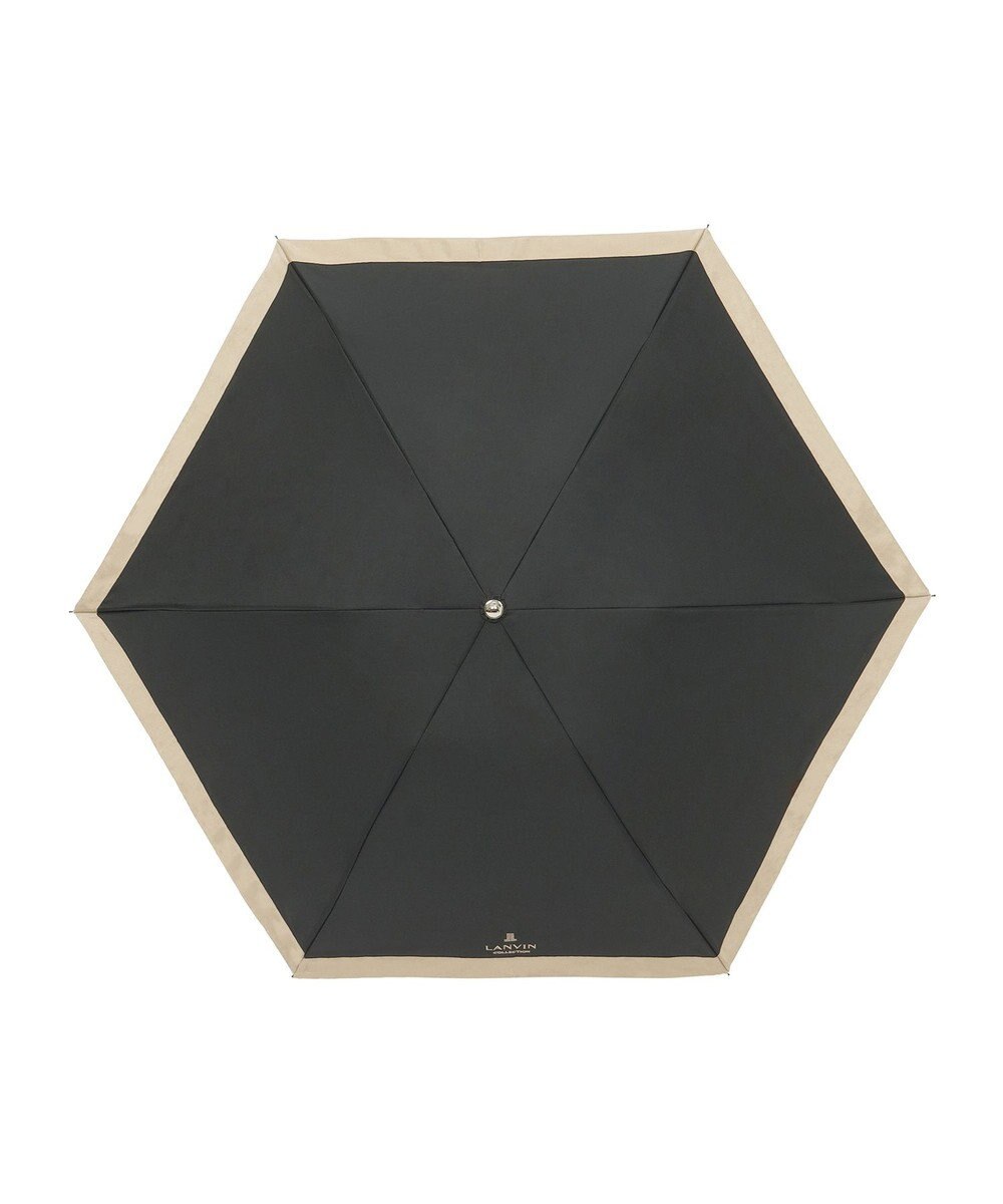 MOONBAT 【晴雨兼用日傘】ランバン コレクション（LANVIN COLLECTION） 折りたたみ日傘 グログランリボン 
