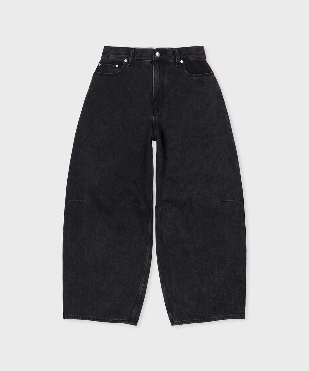 Paul Smith バレルレッグ ブラック ワイドデニム 