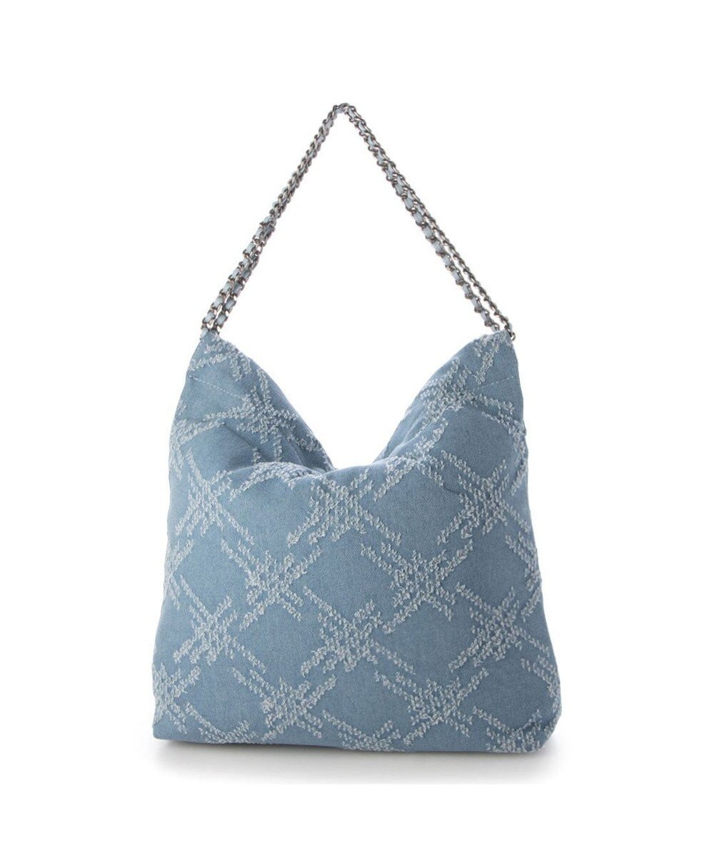 UNBILLION 【テレビ ドラマ着用アイテム】カシュカシュ cachecache / デニム風チェーンバッグ 