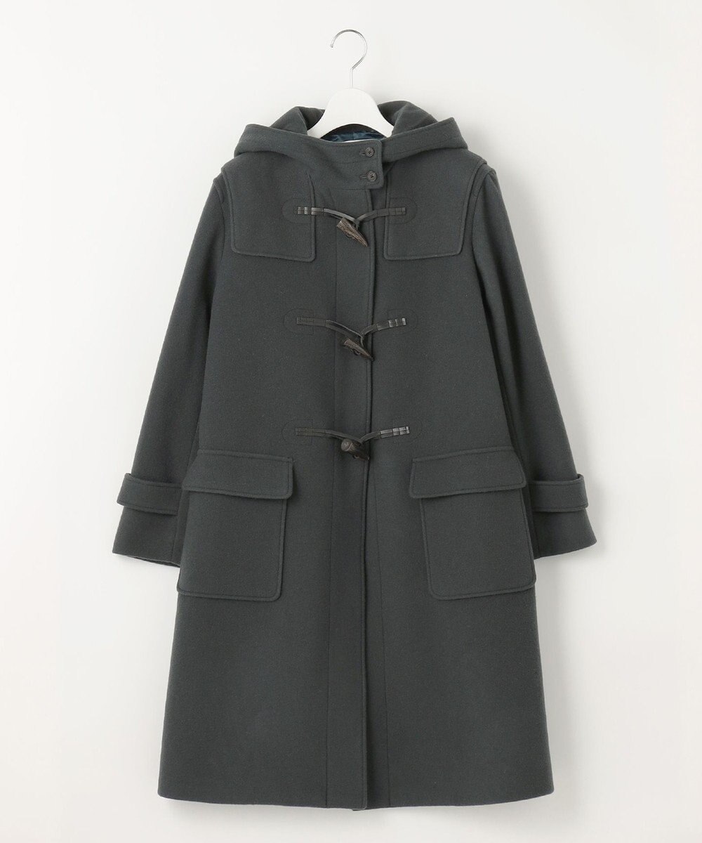 J.PRESS LADIES L Jackal 140s ソフトメルトン ダッフルコート 