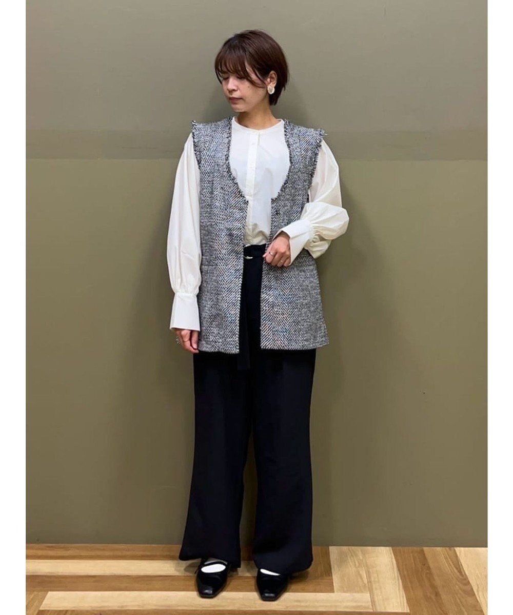 Green Parks ツイードベスト 