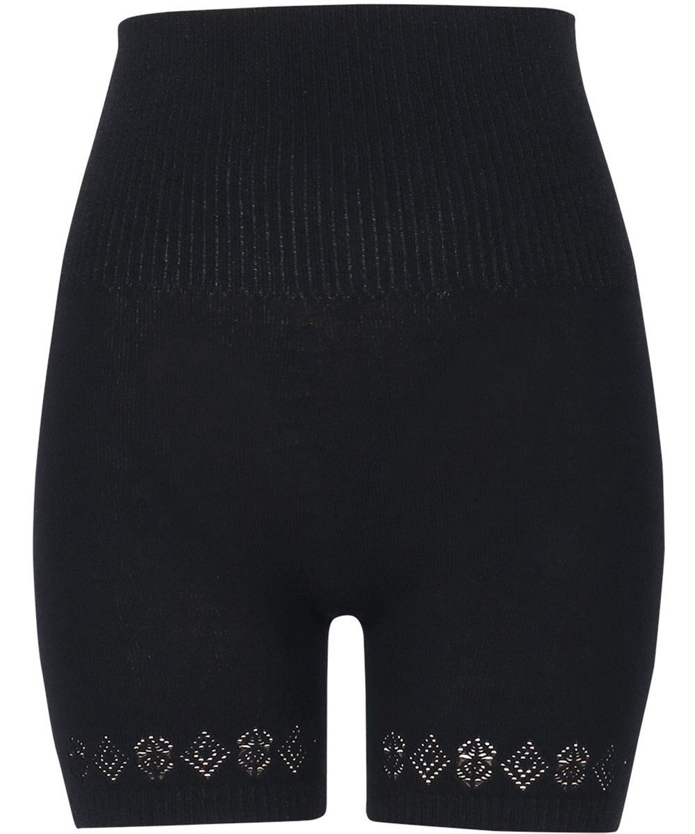 Wing 腹巻き付きオーバーパンツ 薄手 あたたかい 軽いはきごこち やさしい肌あたり ３分丈 毛パン 秋 冬 ER0813 ウイング／ワコール 