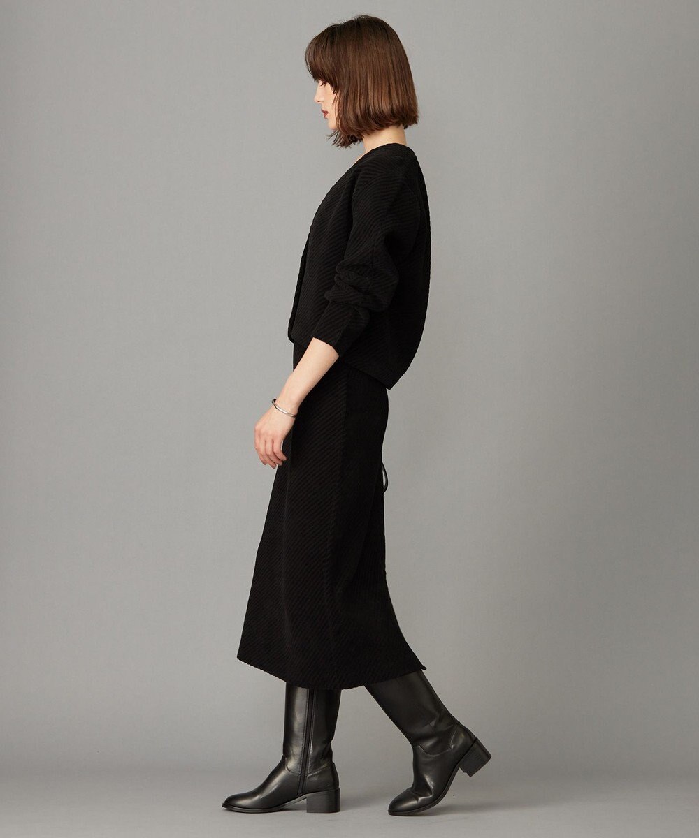 ICB L 【WEB限定カラーあり・洗える】 ジオメトリックパターン カーディガン 