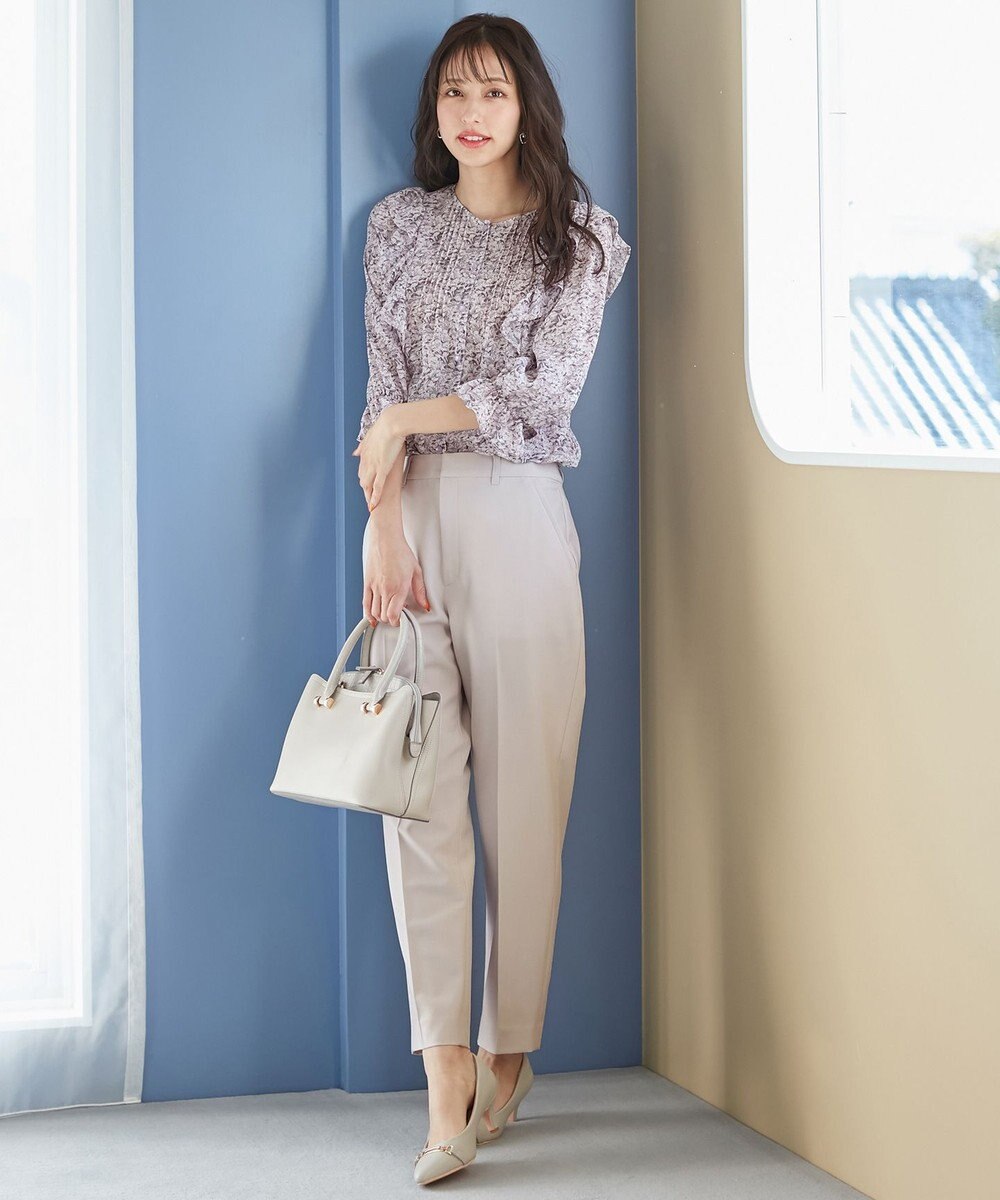 ANY SIS 【洗える】2WAYレディテーパード パンツ 