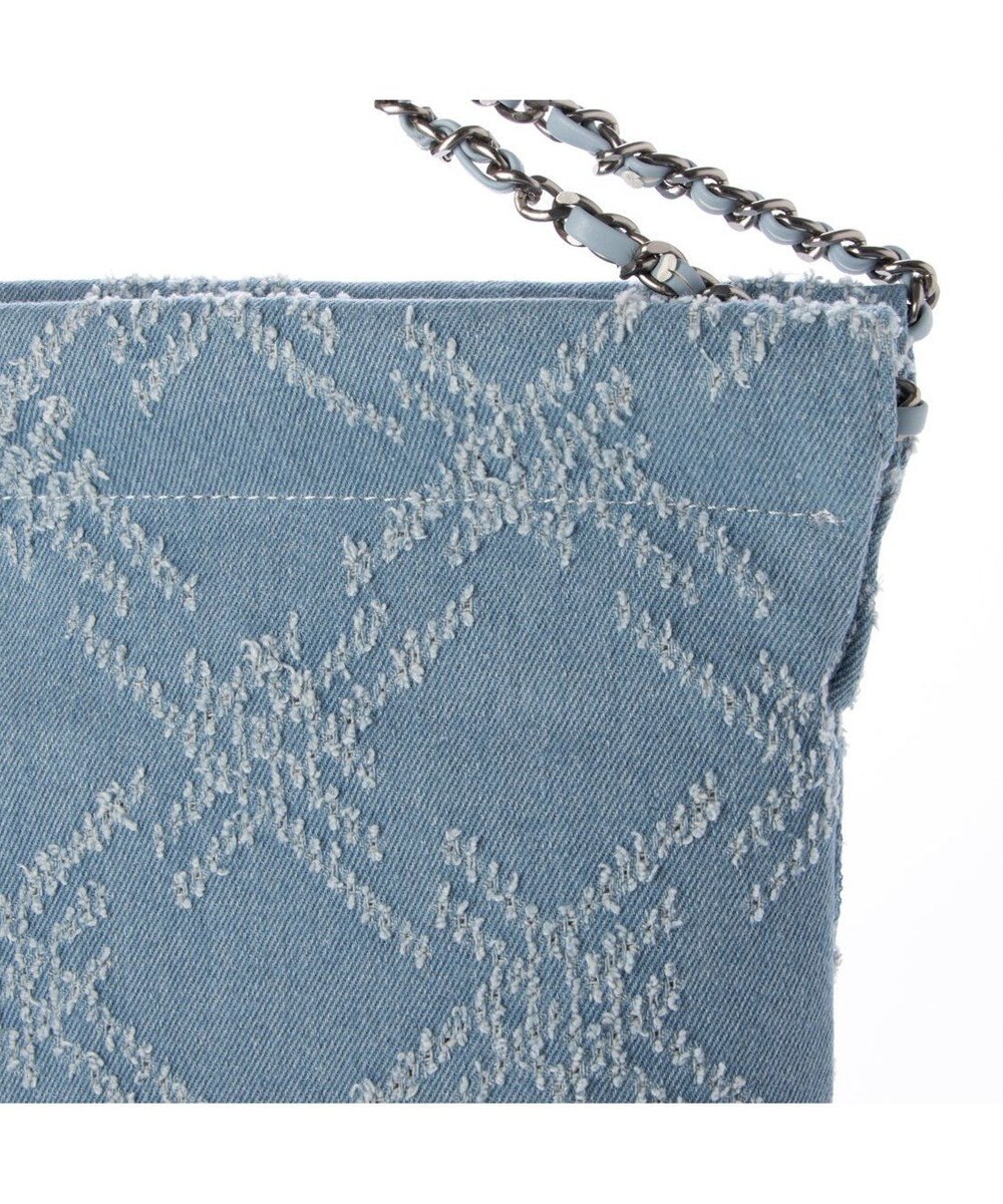 UNBILLION 【テレビ ドラマ着用アイテム】カシュカシュ cachecache / デニム風チェーンバッグ 