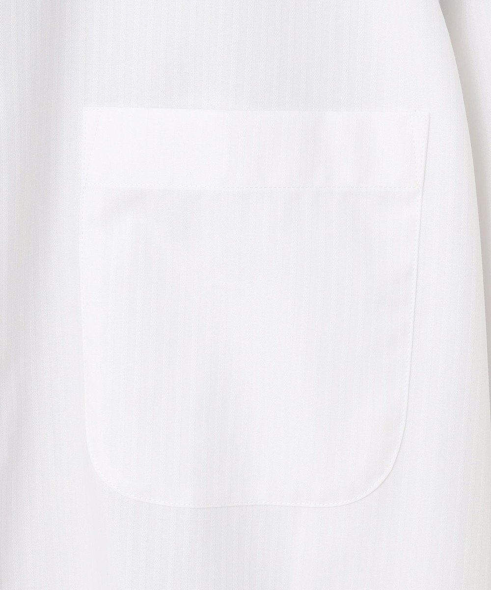 GOTAIRIKU 【形態安定】PREMIUMPLEATS_セミワイドカラー _織柄_通年ドレスシャツ 