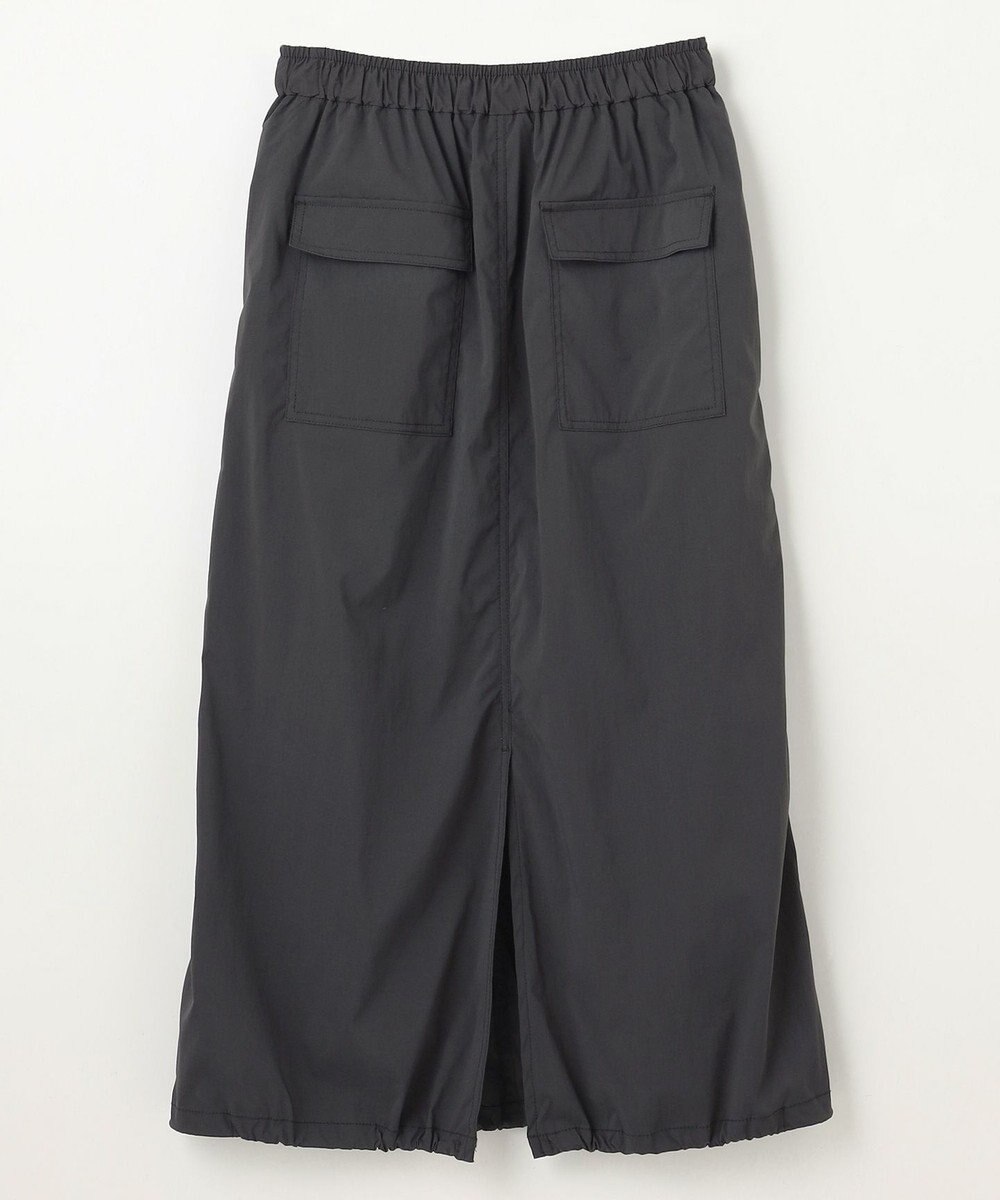 ANY L 【ウエストゴム】撥水ナイロンベイカースカート 