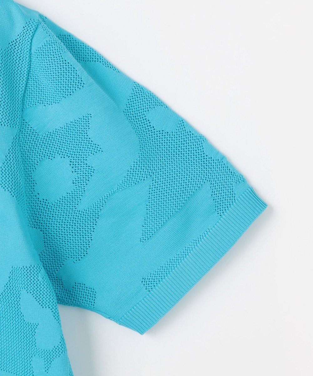 PW CIRCULUS 【MEN】ＤＯＶＥモチーフ ニットモックネック ゴルフ 