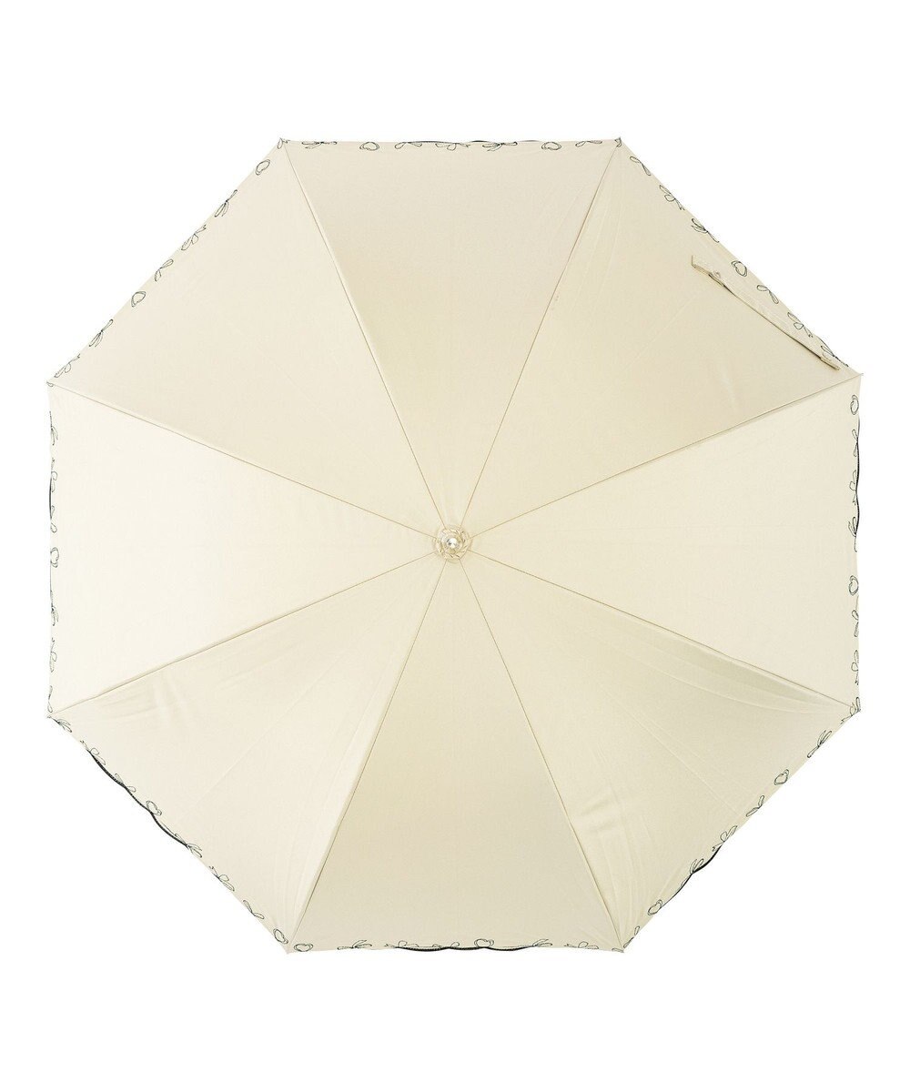 MOONBAT estaa 晴雨兼用 長傘 ハートエンブロイダリー 日傘 遮光 遮熱 UV 