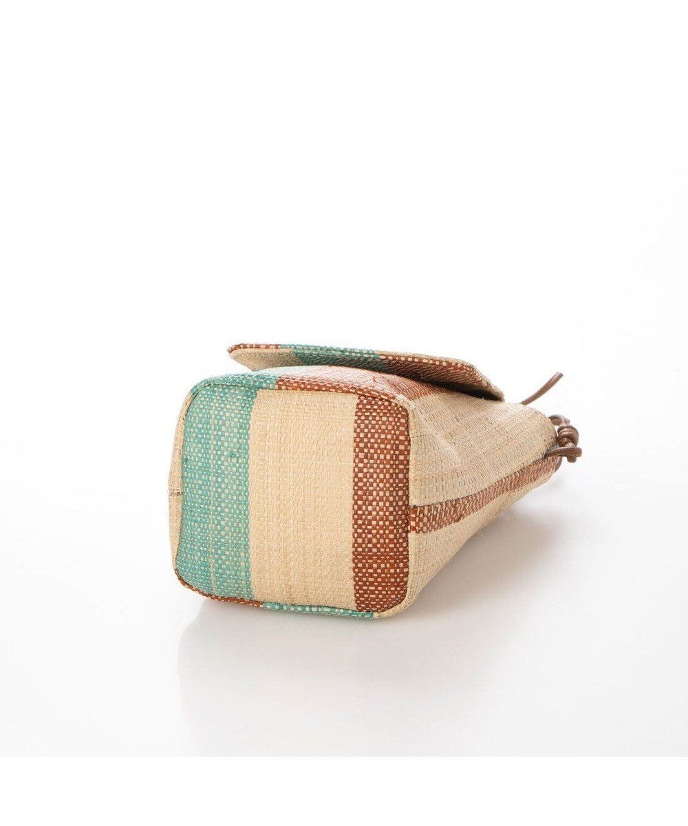 UNBILLION kakatoo ラフィアストライプミニショルダーバッグ 