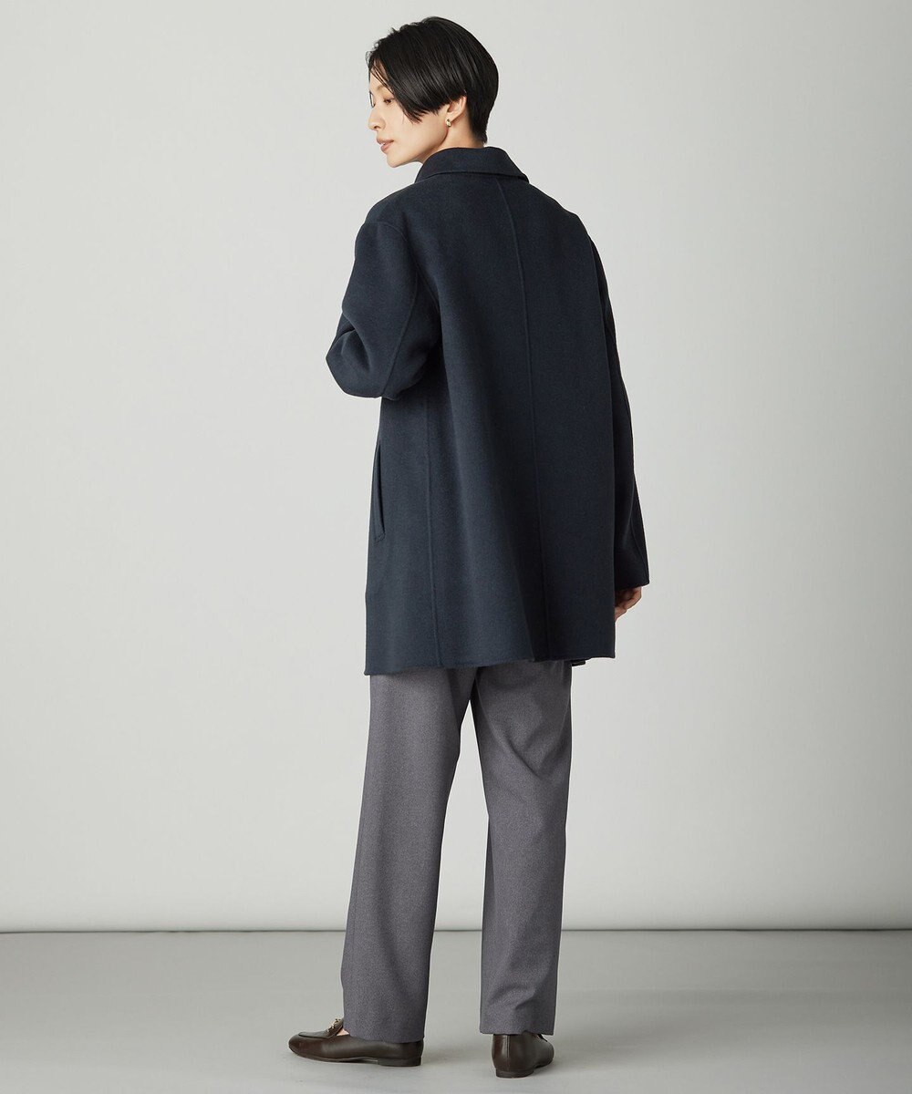 J.PRESS LADIES L ウールナイロンリバー テーラード コート 