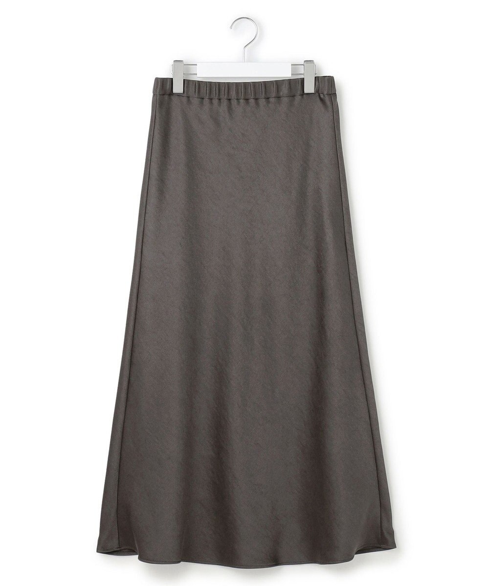 23区 L 【VERY11月号掲載/洗える】ヴィンテージダブルサテン ナロー スカート 