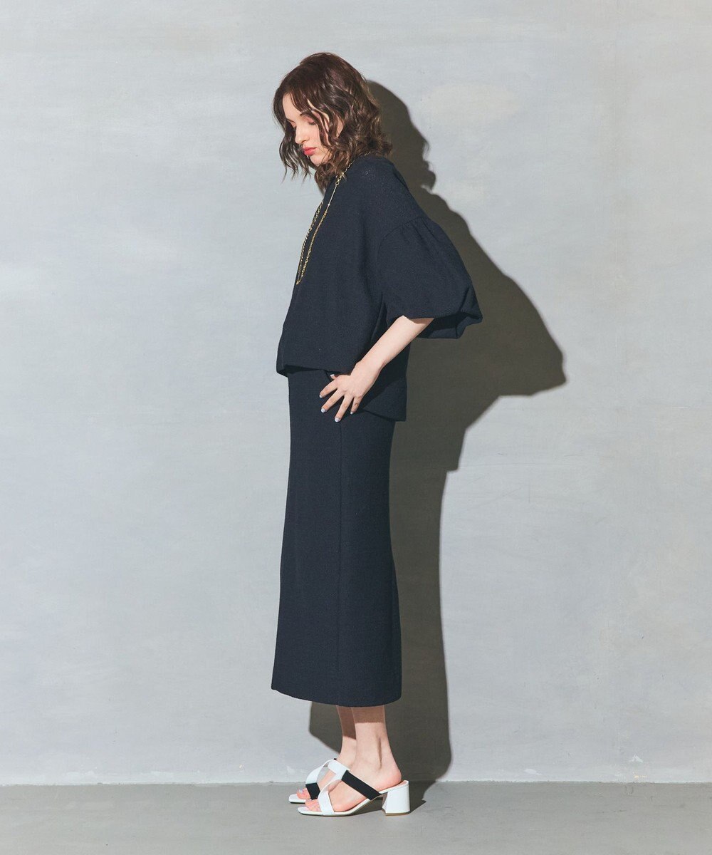 GRACE CONTINENTAL ジャージペンシルスカート 