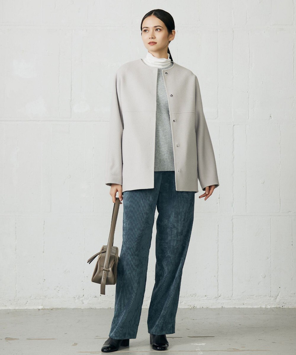 自由区 S 【カタログ掲載】ソフトコーデュロイワイド パンツⅡ 