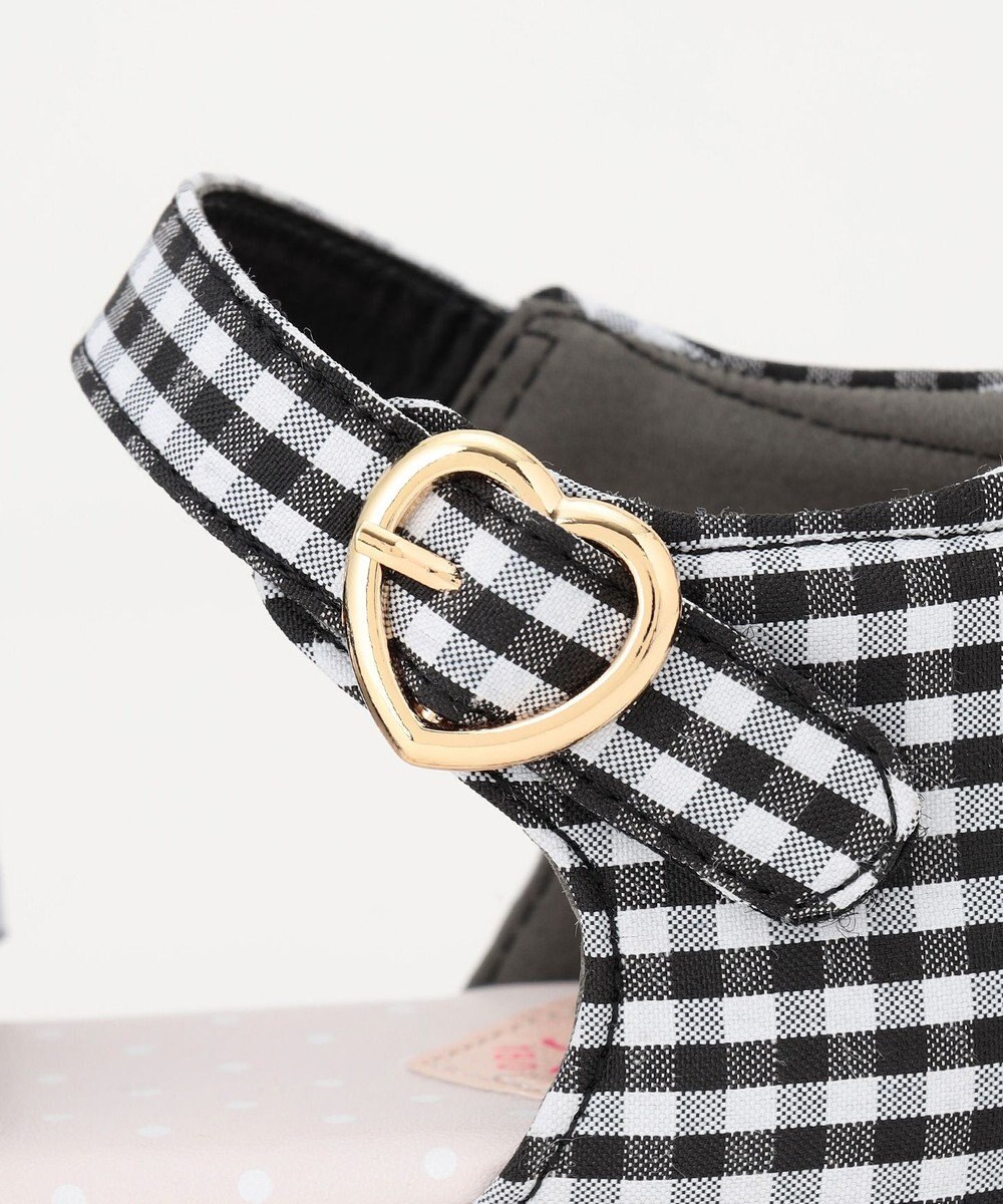 ANY KIDS パール フリル サンダル 