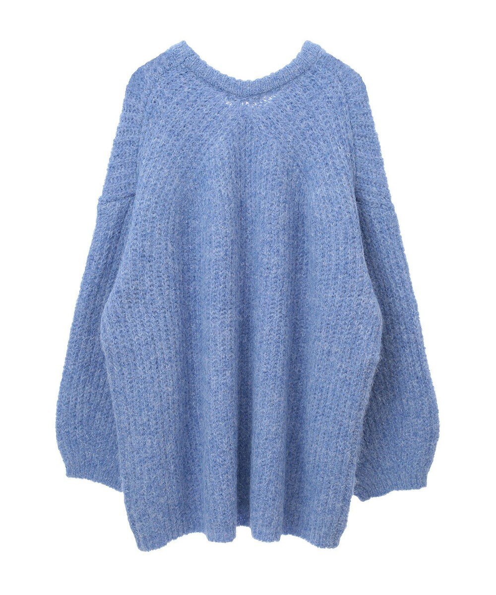 earth music&ecology ふわふわＭＩＸヤーンチュニック 