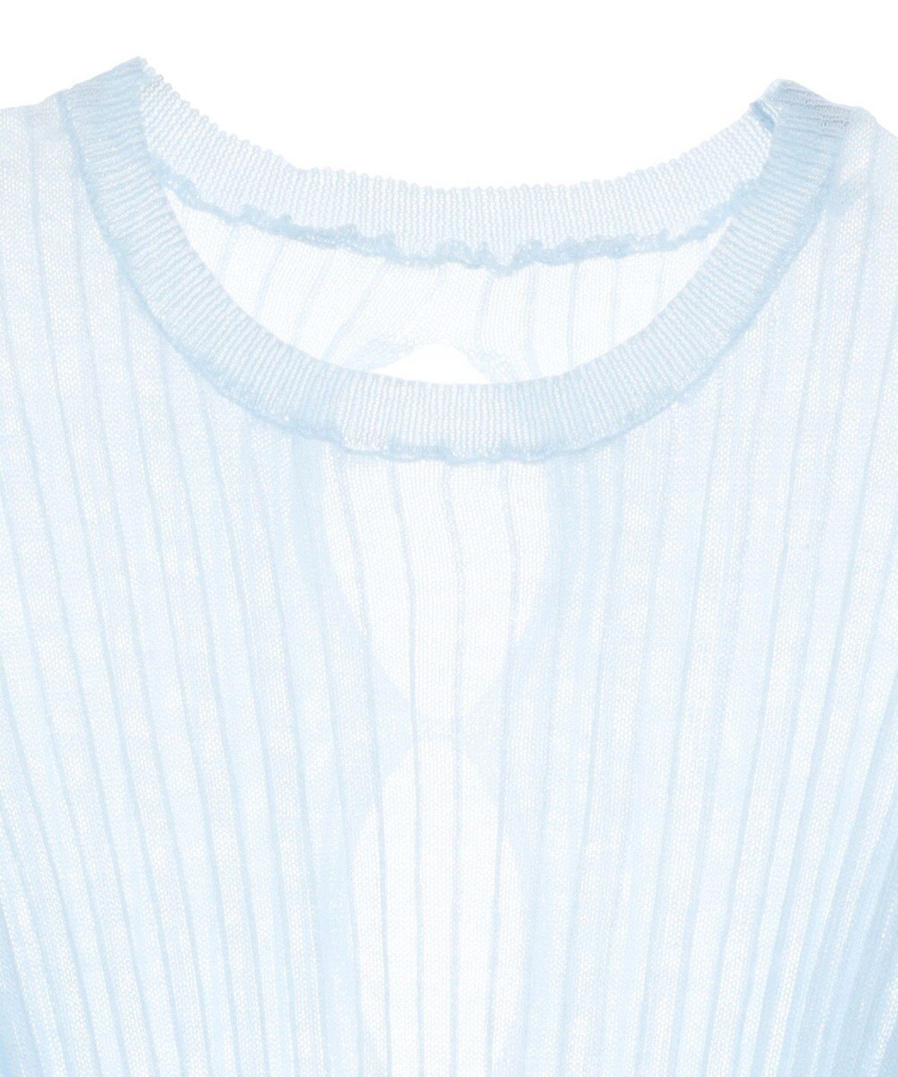 Green Parks シアーリブニット 