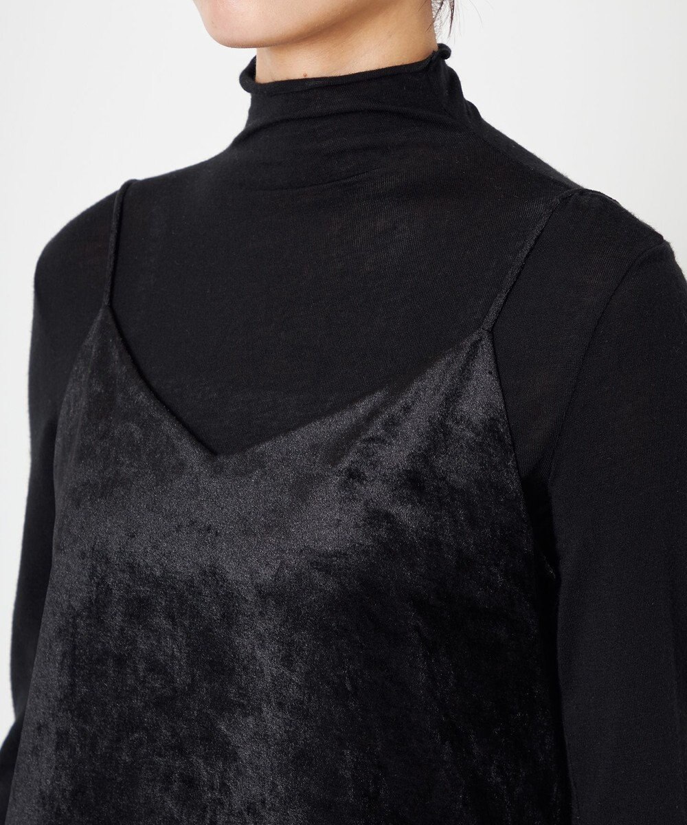 NAVE 【ReNAVE】クラッシュベロア キャミソール 