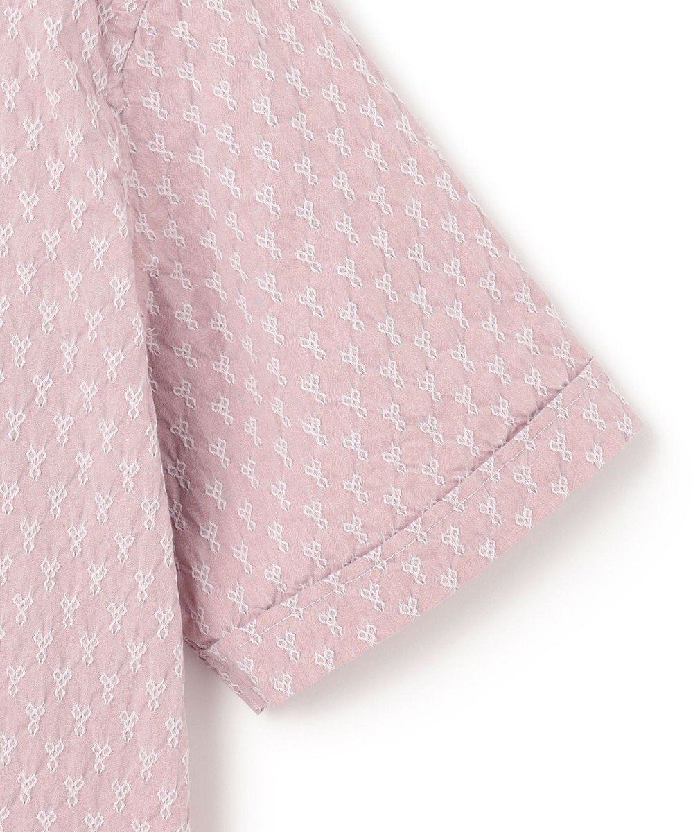 JOSEPH HOMME シガーカッタージャガード　ウイングカラー半袖シャツ 