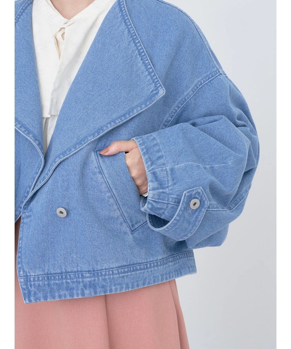 earth music&ecology ビッグカラーショートジャケット 