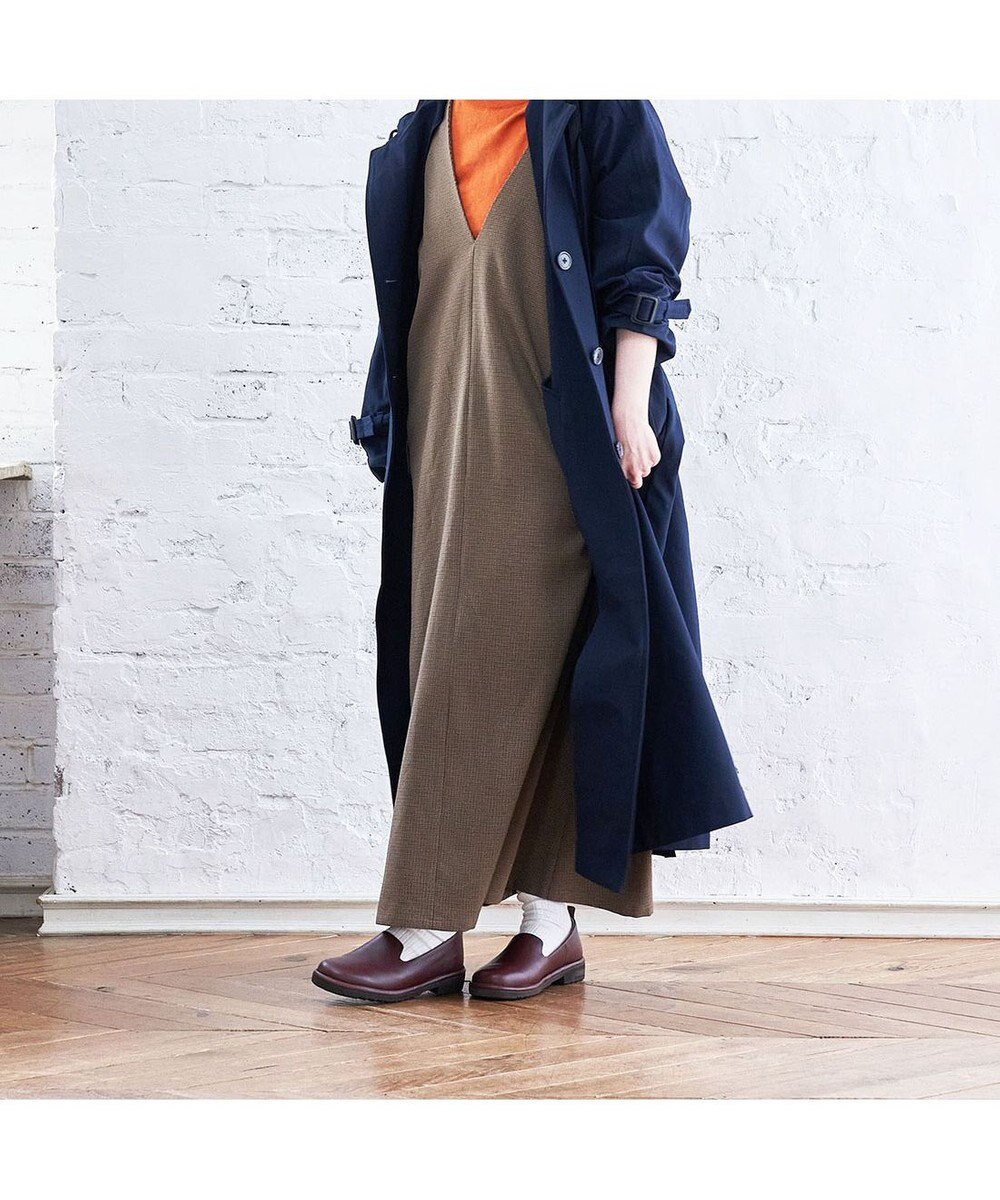 ing <ing>【サスティナブル】ボリュームソールスリッポンシューズ 