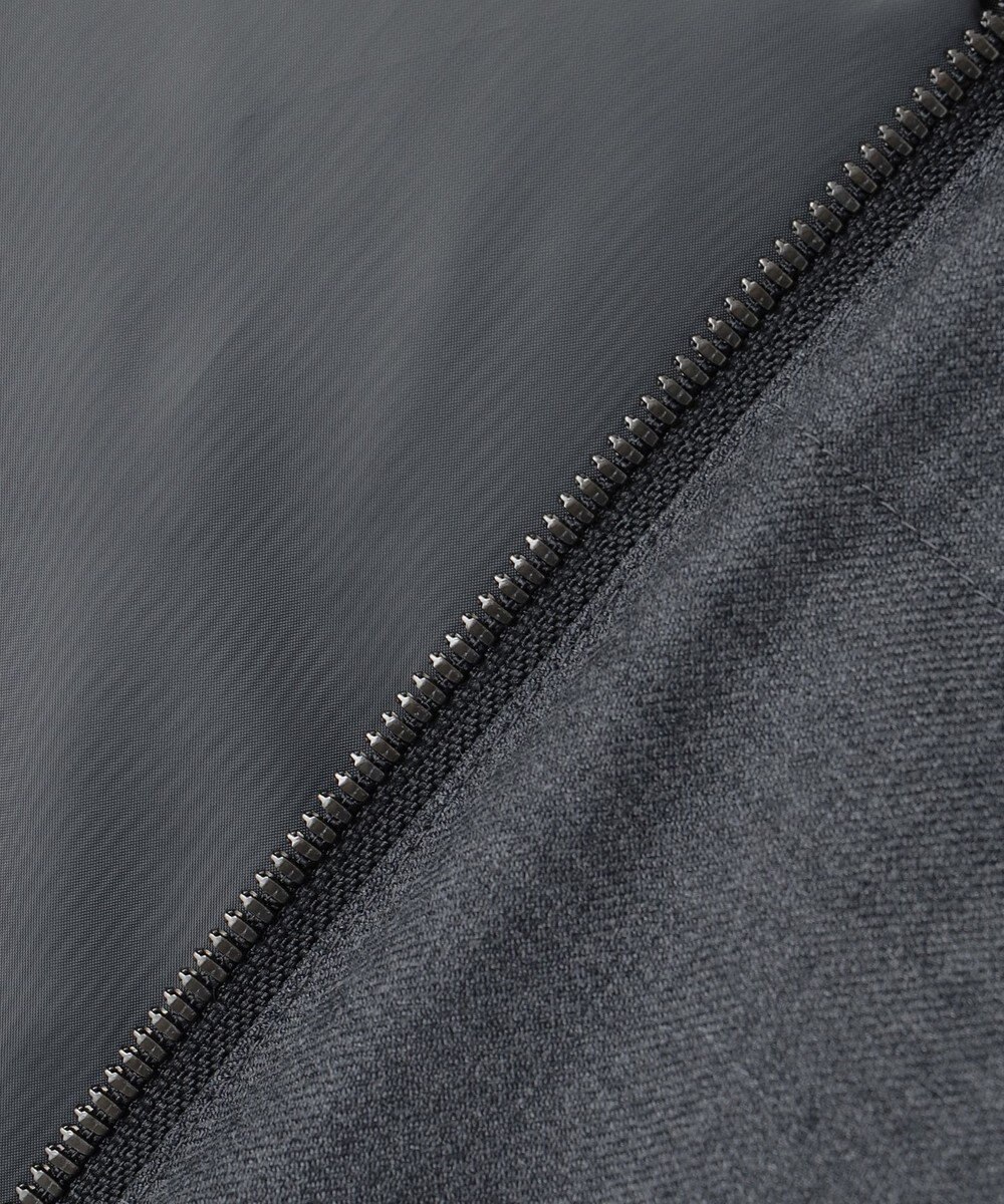 23区 S 【R(アール)】ウールダウン マフラー付きノーカラーコート 