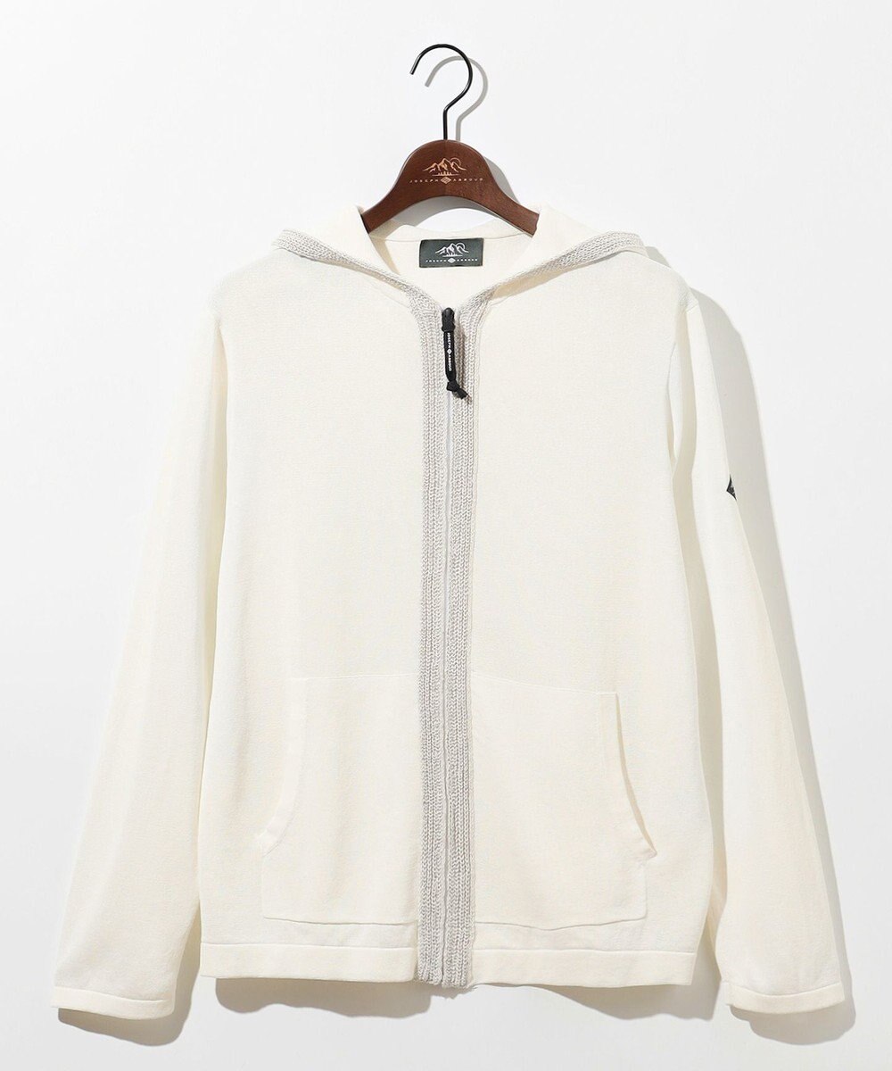 JOSEPH ABBOUD MOUNTAIN 【エコ素材・軽量・通気性・速乾性】ペーパーヤーンパーカー 