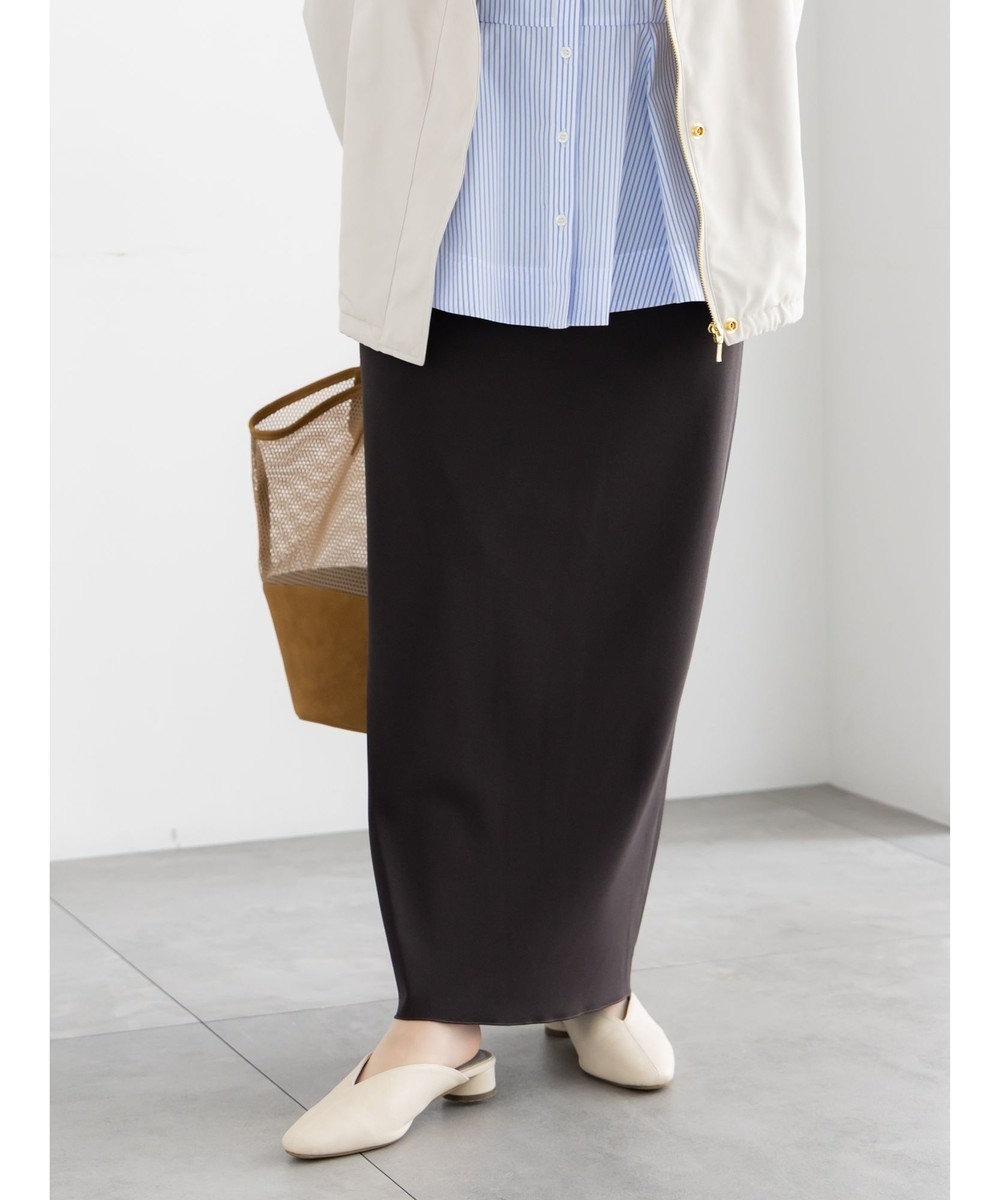 Te chichi ストレッチジョーゼットナロースカート《2026 spring catalog item》 
