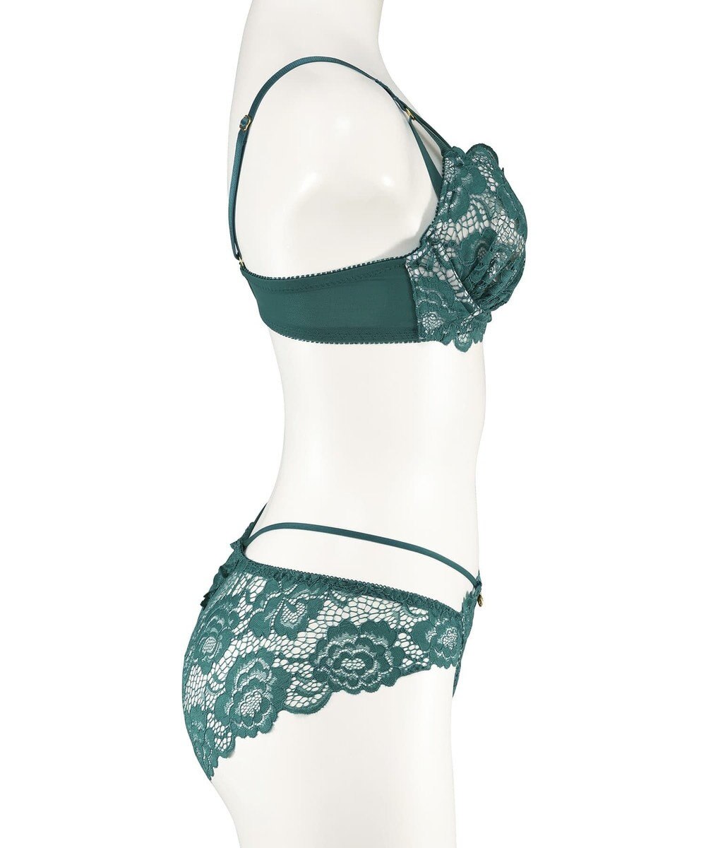 San-ai Resort（三愛水着楽園） 【WEB限定】【プチプラブラセット】純欲レーシーBIGクロスブラジャー＆ショーツセット 【northerly】 