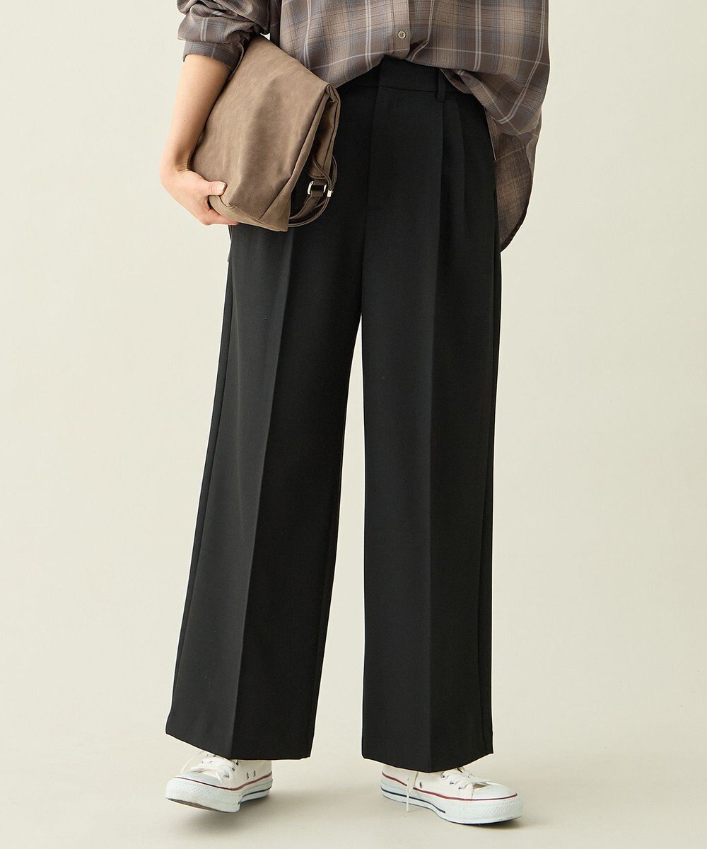 ANY 【LEE掲載/6サイズ展開/裏起毛/ウエストゴム】ウォームワイドパンツ 