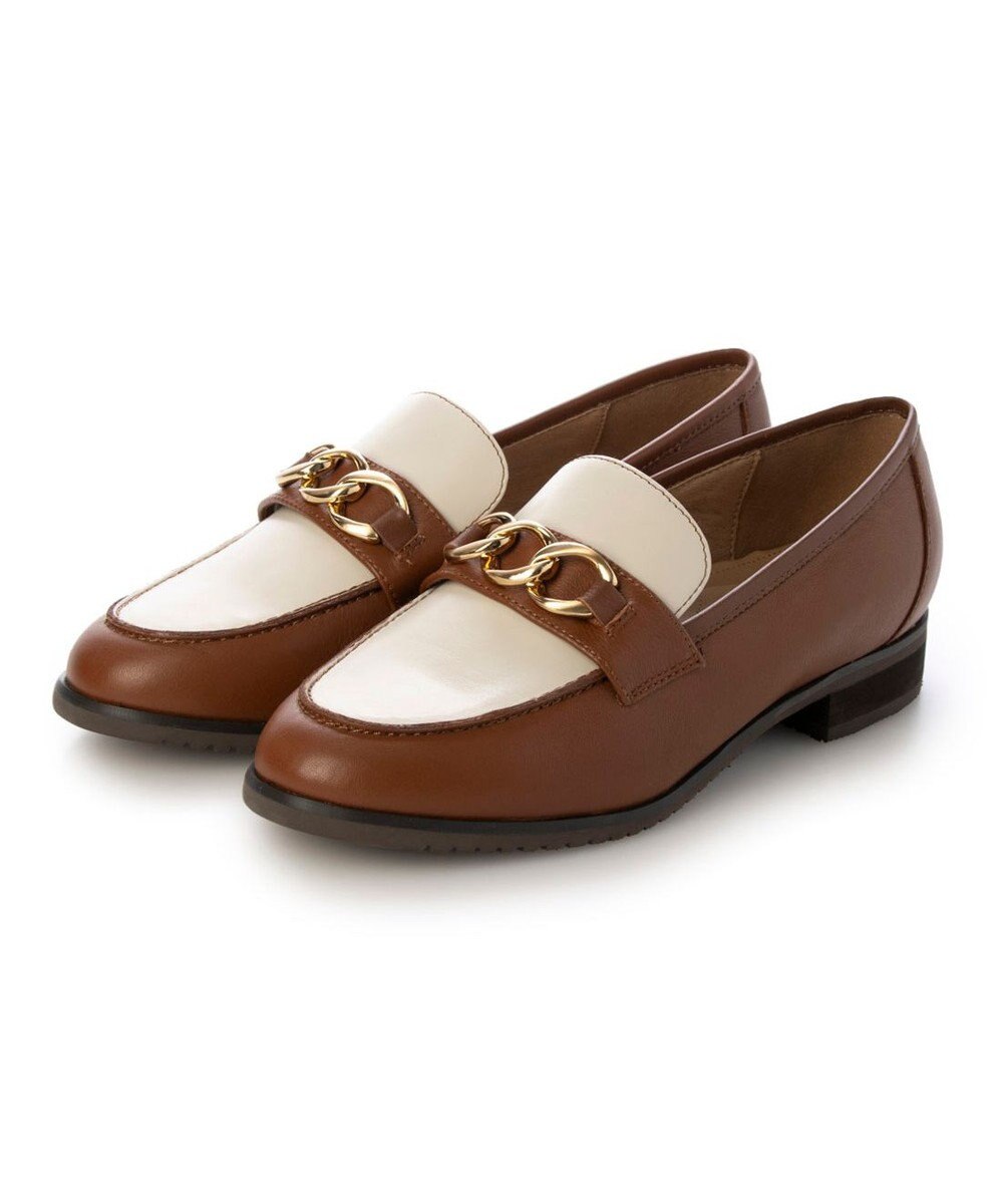 ing <ing>チェーンモチーフローファー 