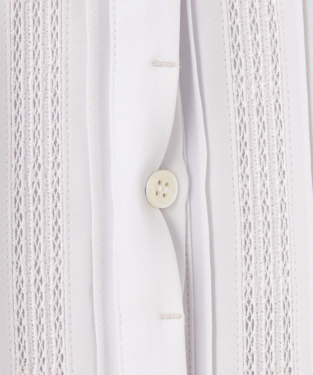 J.PRESS LADIES S 【吸水速乾】プレーティングジャージー ハシゴレース カットソー 