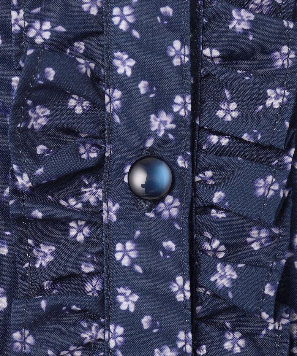 組曲 KIDS 【150-160㎝】フラワーパッチワークワンピース 