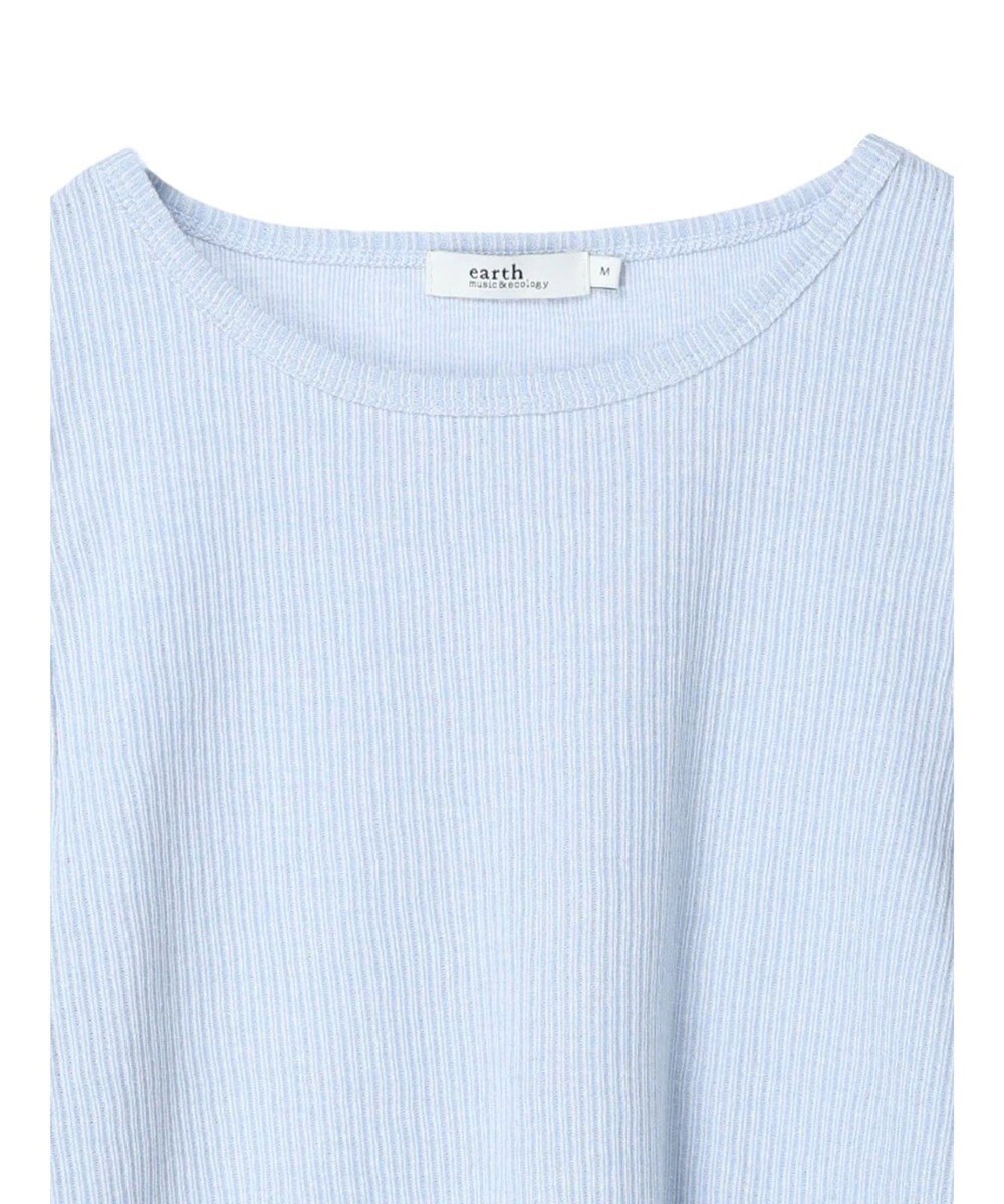 earth music&ecology パフスリーブクレープリブインナー 