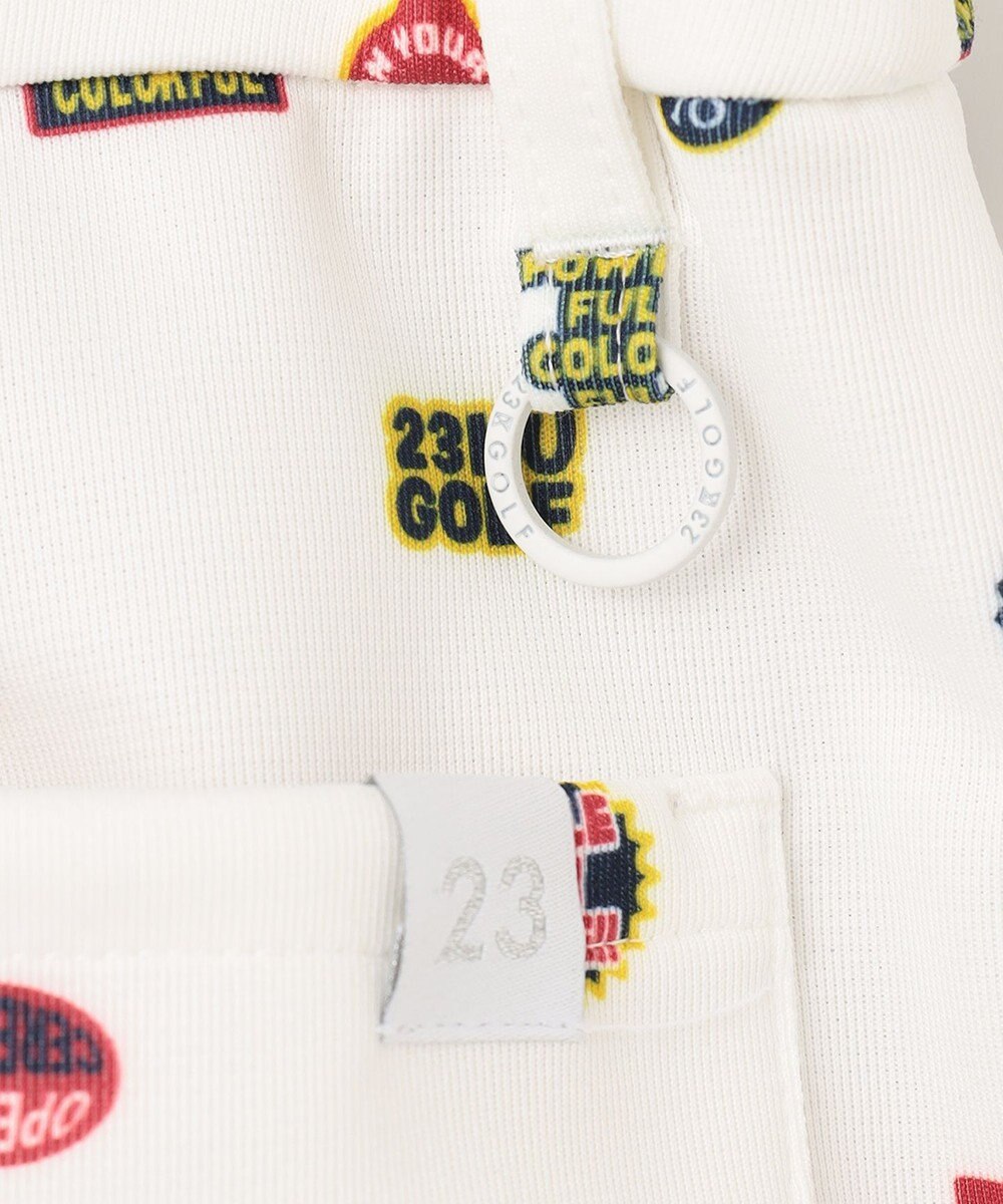 23区GOLF 【WOMEN】【吸水速乾】ステッカープリント スカート 