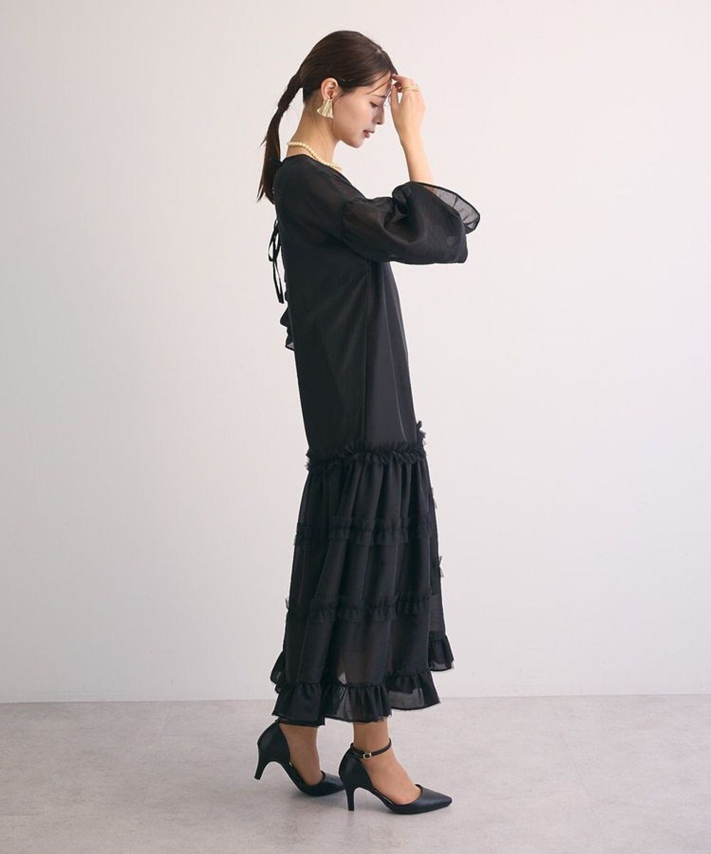 Green Parks ・Ｒａｉｌｍｅオーガンジーワンピース（インナーＯＰ 