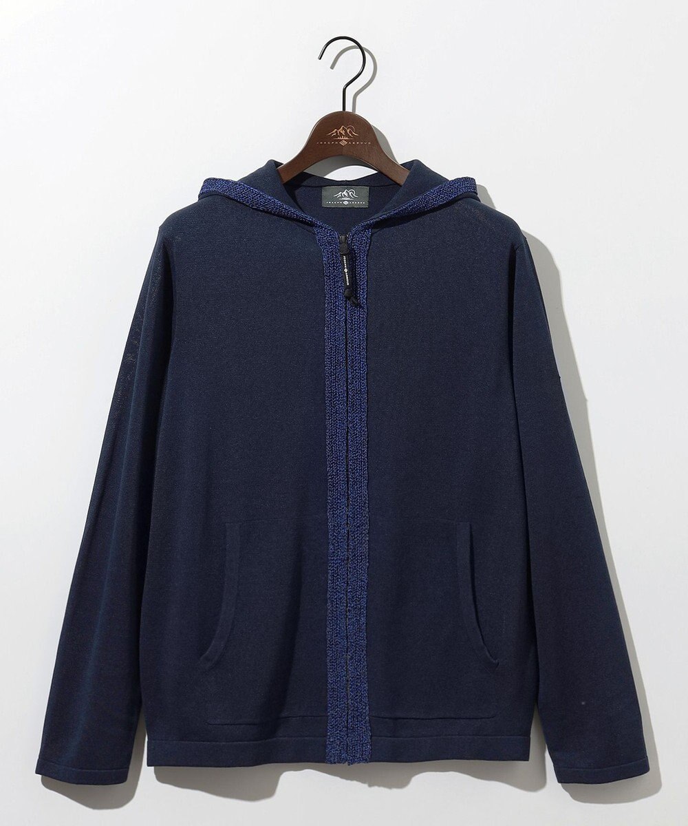 JOSEPH ABBOUD MOUNTAIN 【エコ素材・軽量・通気性・速乾性】ペーパーヤーンパーカー 