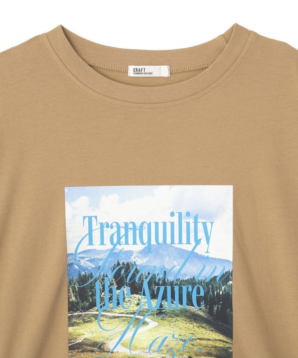 CRAFT STANDARD BOUTIQUE フォトプリントＴシャツ 