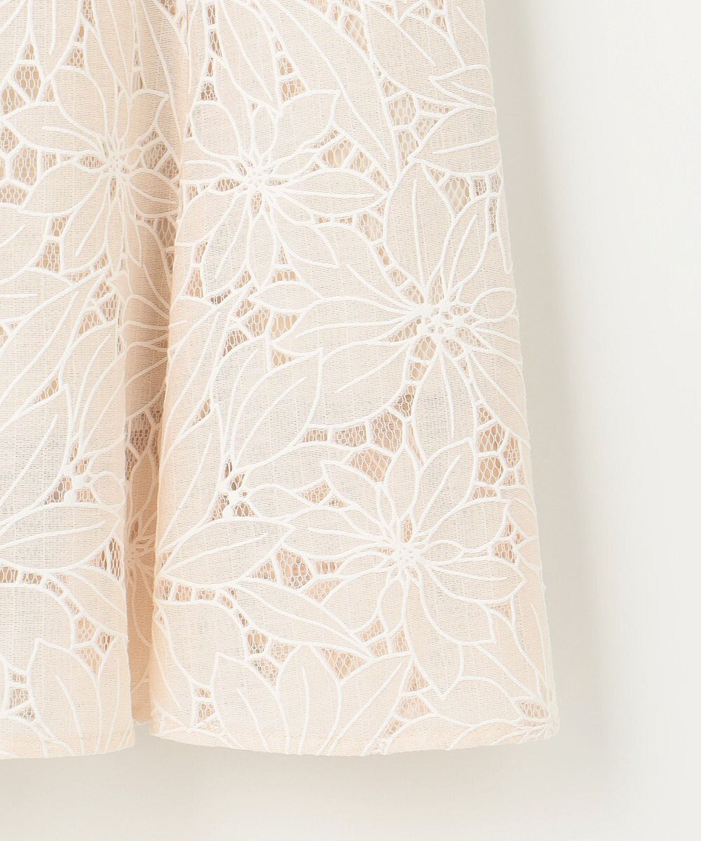 Feroux フラワーオパールレース スカート 