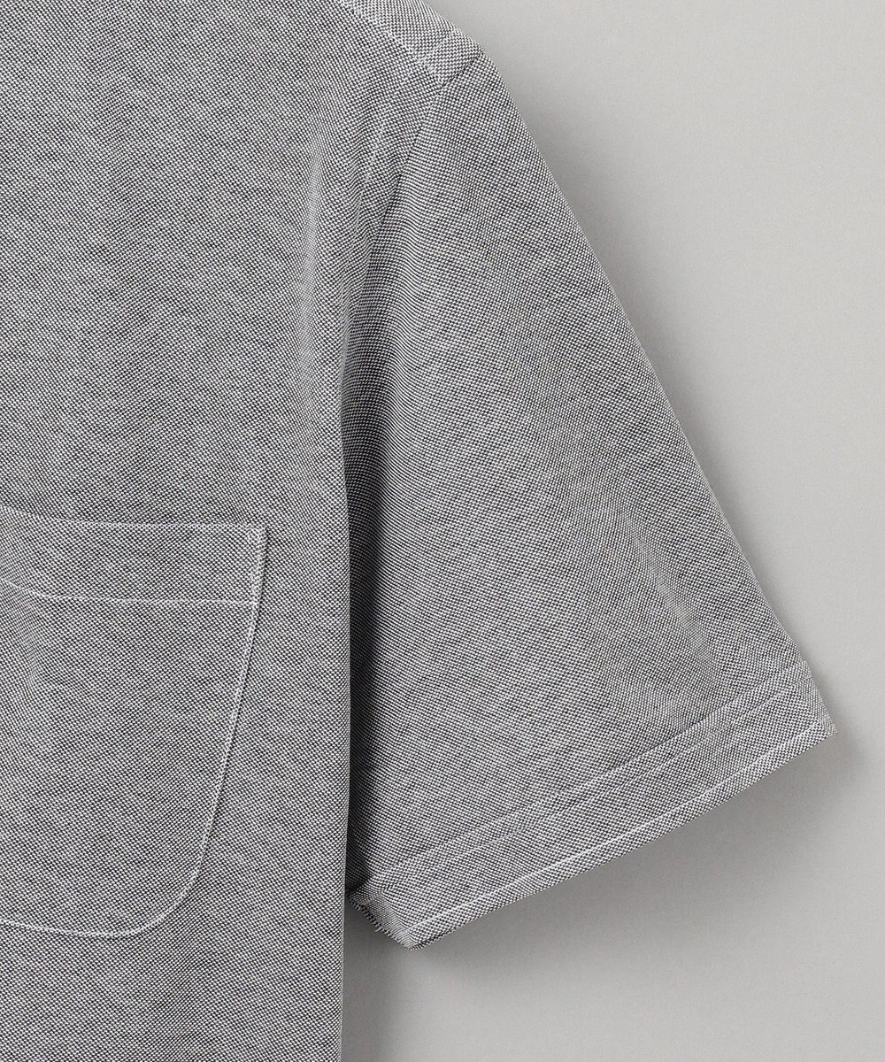 GOTAIRIKU 【吸汗速乾】クールマックス鹿の子 半袖ビズシャツ_ボタンダウン 