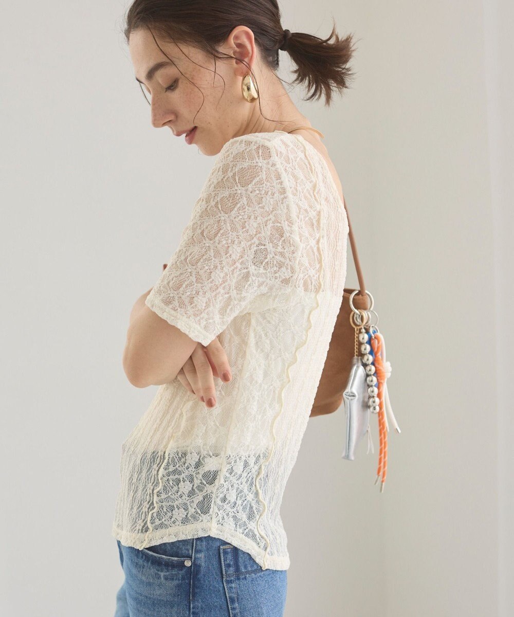 WEGO 【ANGIE VINTAGE】レースTシャツ 