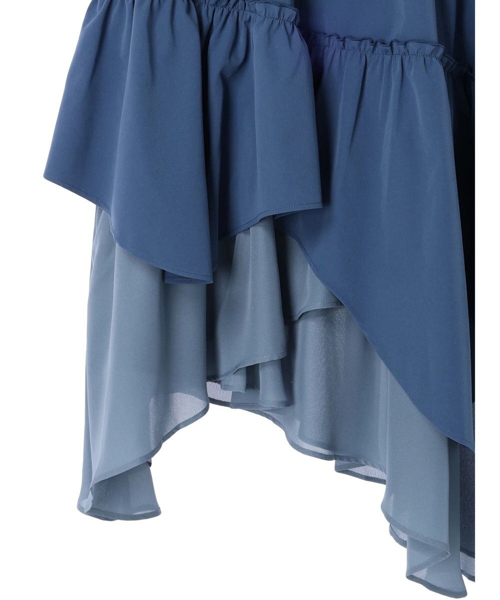 earth music&ecology イレヘムティアードスカート 