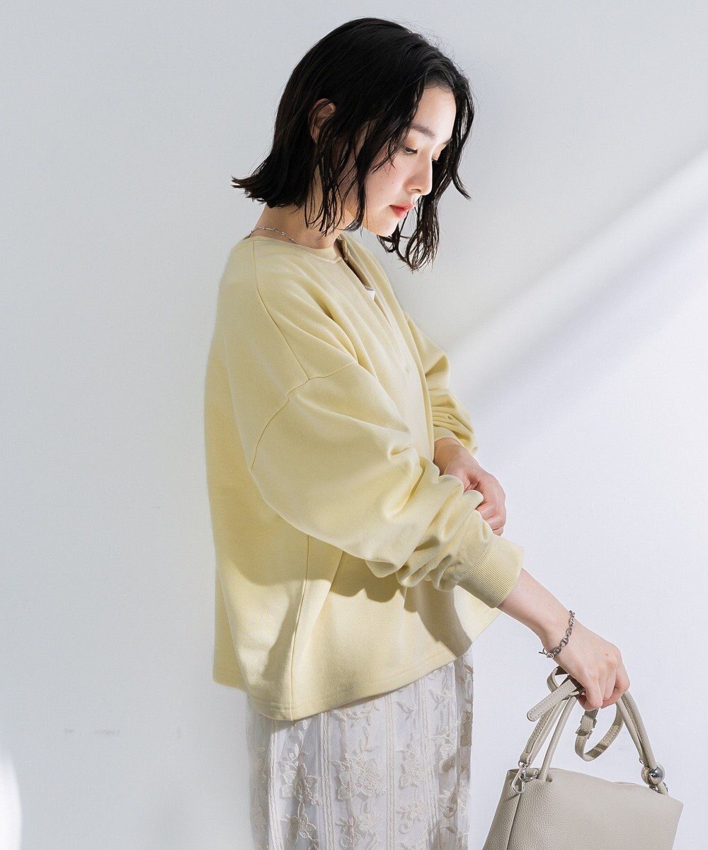 Green Parks ＳＥＴ２点　深Ｖネック裏毛＋プルオーバー 