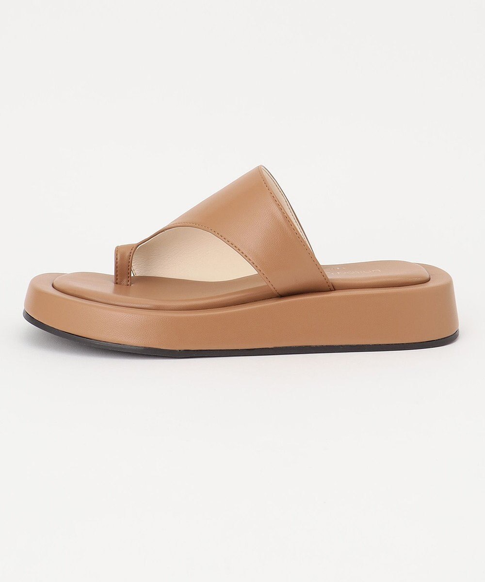 united bamboo 厚底トングサンダル 