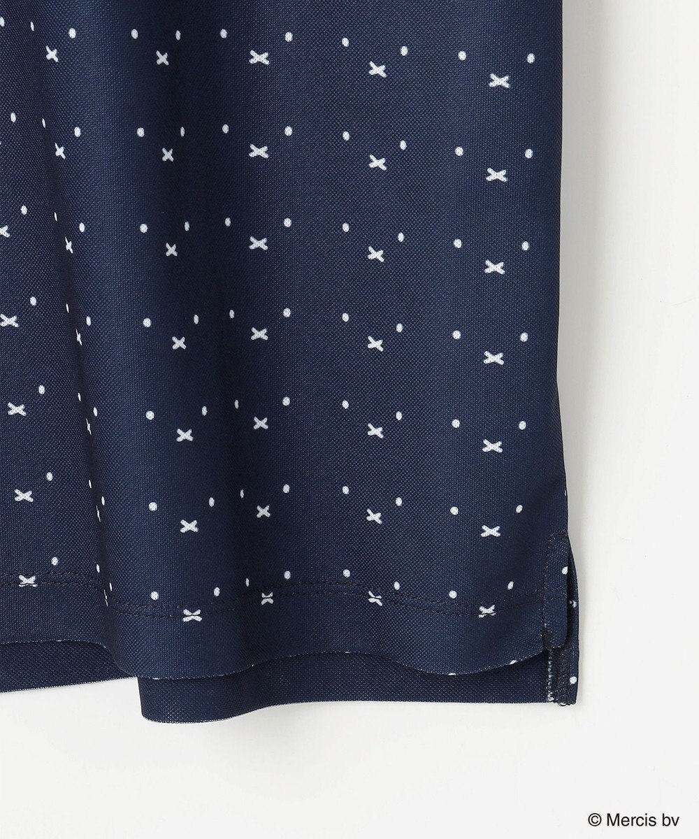 23区GOLF 【MEN】【吸水速乾/UVカット】ミッフィーフェイスポロシャツ 